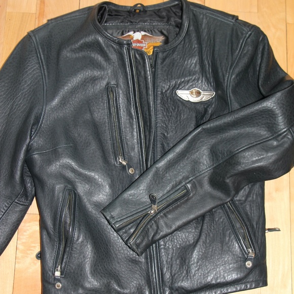 Harley Davidson Leather Jacket (Anniversary) - Picture 4 of 5